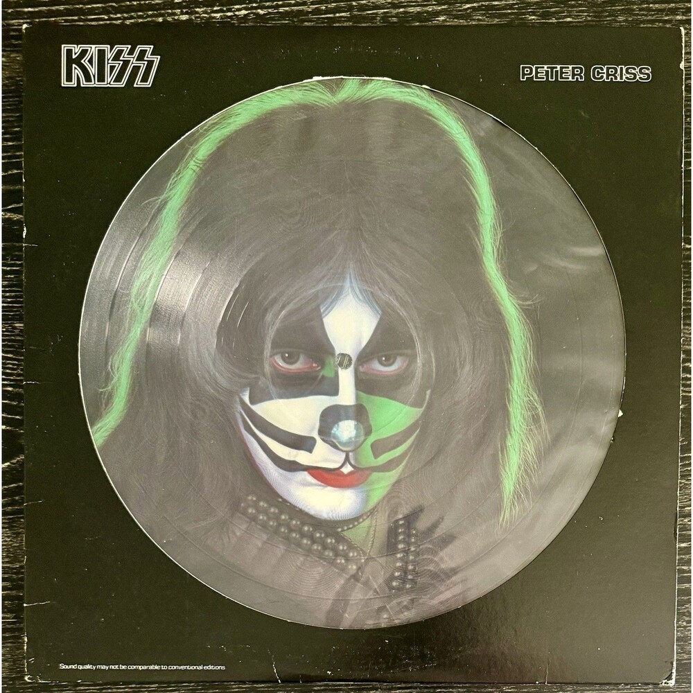 Peter Criss 1978 ORIGINAL Picture Solo Vinyl Casablanca NBLP P 7122 Excellent